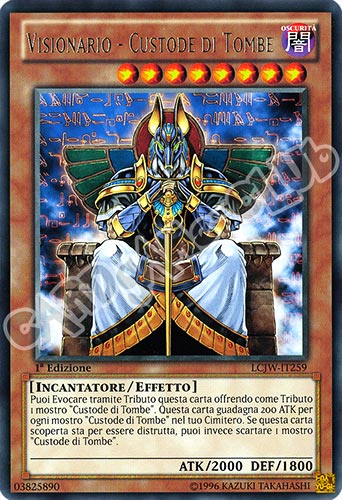 LCJW-IT259 Visionario - Custode di Tombe rara 1a Edizione (IT) -GOOD-