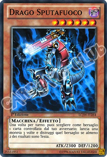 LCJW-IT264 Drago Sputafuoco comune 1a Edizione (IT) -NEAR MINT-