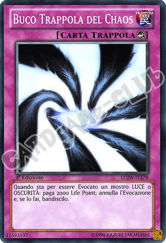 LCJW-IT278 Buco Trappola del Chaos comune 1a Edizione (IT) -NEAR MINT-
