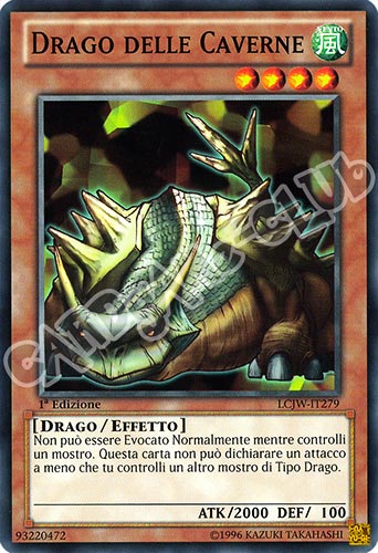 LCJW-IT279 Drago delle Caverne comune 1a Edizione (IT) -NEAR MINT-
