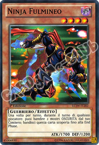 LCJW-IT282 Ninja Fulmineo comune 1a Edizione (IT) -NEAR MINT-