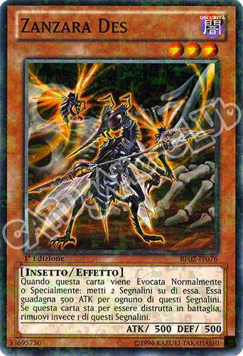 BP02-IT076 Zanzara Des comune mosaico 1a Edizione (IT) -NEAR MINT-