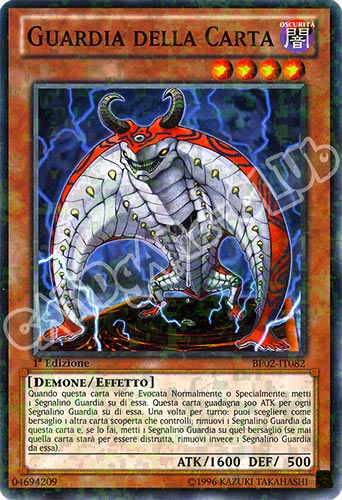 BP02-IT082 Guardia della Carta comune mosaico 1a Edizione (IT) -NEAR MINT-