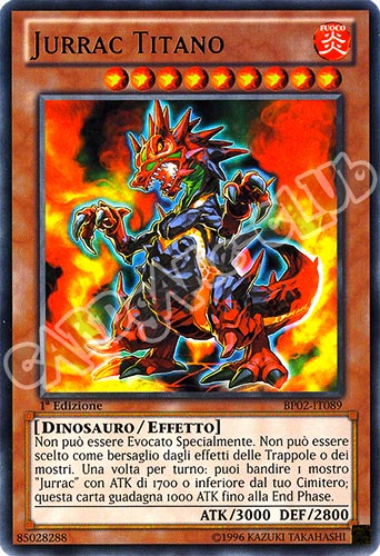 BP02-IT089 Jurrac Titano rara 1a Edizione (IT) -NEAR MINT-
