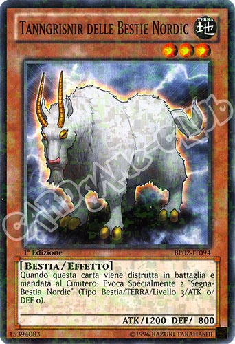 BP02-IT094 Tanngrisnir delle Bestie Nordic comune mosaico 1a Edizione (IT) -NEAR MINT-