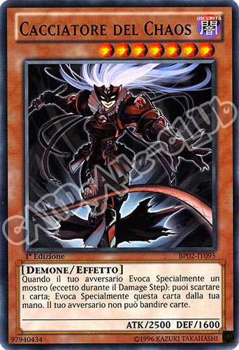 BP02-IT095 Cacciatore del Chaos rara 1a Edizione (IT) -NEAR MINT-