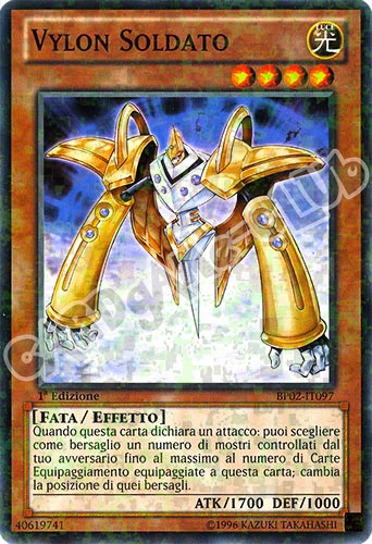 BP02-IT097 Vylon Soldato comune mosaico 1a Edizione (IT) -NEAR MINT-