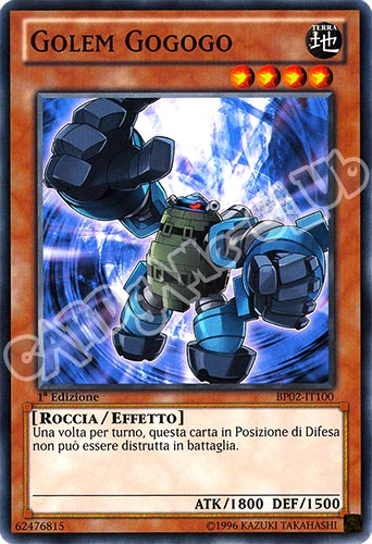 BP02-IT100 Golem Gogogo comune 1a Edizione (IT) -NEAR MINT-