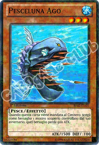 BP02-IT101 Pesceluna Ago comune mosaico 1a Edizione (IT) -NEAR MINT-