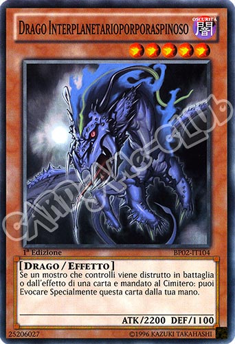 BP02-IT104 Drago Interplanetarioporporaspinoso comune 1a Edizione (IT)  -GOOD-