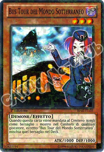 BP02-IT105 Bus Tour del Mondo Sotterraneo comune mosaico 1a Edizione (IT) -GOOD-