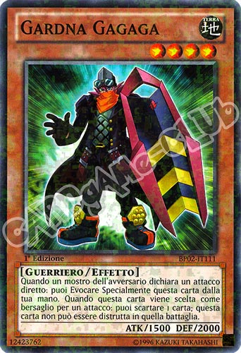 BP02-IT111 Gardna Gagaga comune mosaico 1a Edizione (IT) -NEAR MINT-