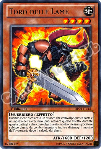 BP02-IT115 Toro delle Lame rara 1a Edizione (IT) -NEAR MINT-