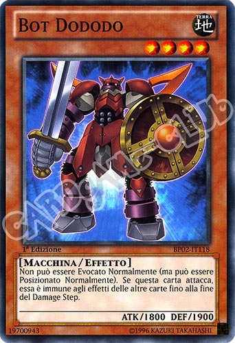 BP02-IT118 Bot Dododo comune 1a Edizione (IT) -NEAR MINT-