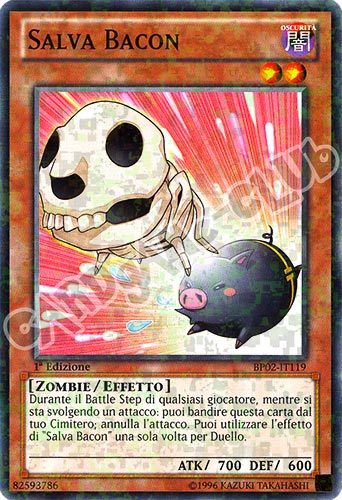 BP02-IT119 Salva Bacon comune mosaico 1a Edizione (IT) -NEAR MINT-