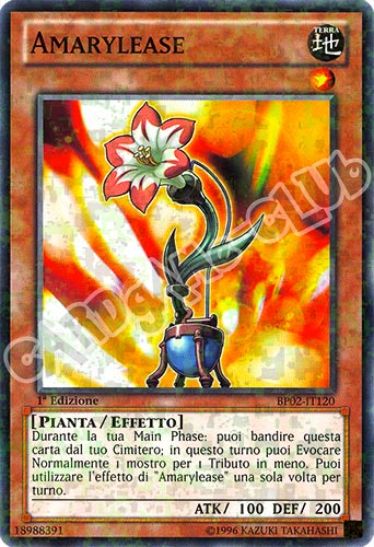 BP02-IT120 Amarylease comune mosaico 1a Edizione (IT)  -GOOD-