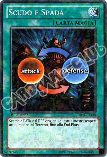 BP02-IT130 Scudo e Spada comune mosaico 1a Edizione (IT) -NEAR MINT-