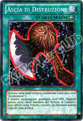 BP02-IT131 Ascia di Distruzione comune mosaico 1a Edizione (IT) -NEAR MINT-