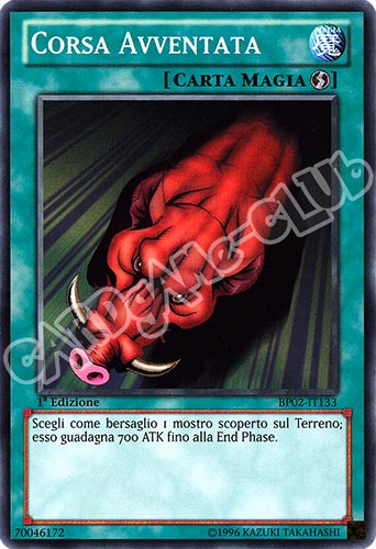 BP02-IT133 Corsa Avventata comune 1a Edizione (IT)  -GOOD-