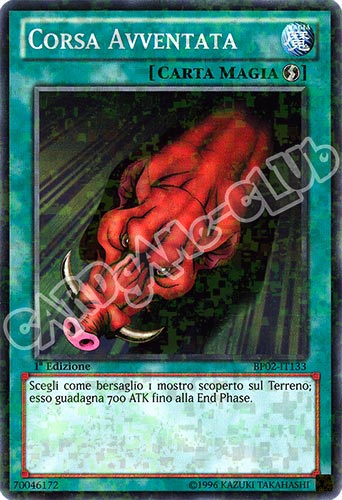 BP02-IT133 Corsa Avventata comune mosaico 1a Edizione (IT) -NEAR MINT-