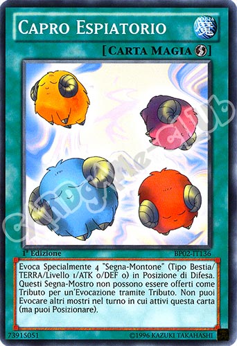 BP02-IT136 Capro Espiatorio comune 1a Edizione (IT) -GOOD-