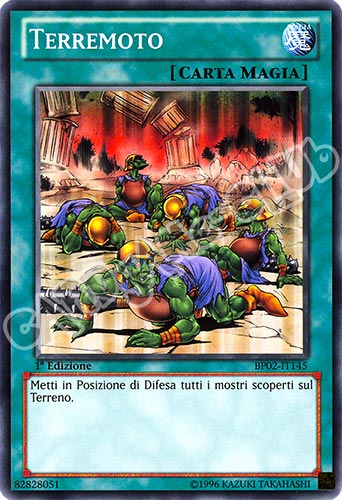 BP02-IT145 Terremoto comune 1a Edizione (IT) -NEAR MINT-