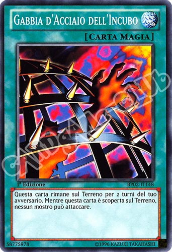 BP02-IT148 Gabbia d'Acciaio dell'Incubo comune 1a Edizione (IT) -NEAR MINT-