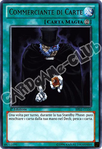 BP02-IT150 Commerciante di Carte rara 1a Edizione (IT) -NEAR MINT-