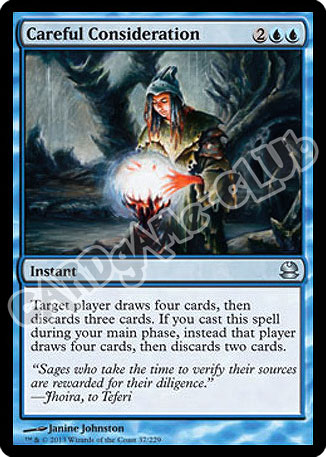 037 / 229 Careful Consideration non comune (EN) -NEAR MINT-