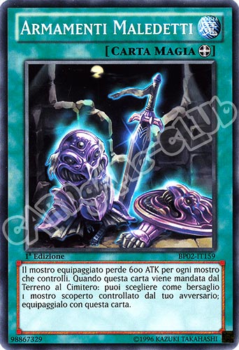BP02-IT159 Armamenti Maledetti comune 1a Edizione (IT) -NEAR MINT-