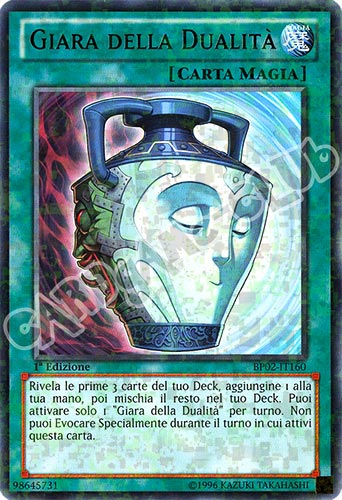 BP02-IT160 Giara della Dualita' rara mosaico 1a Edizione (IT)  -GOOD-