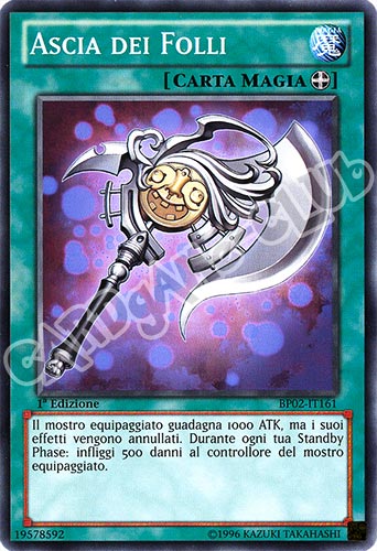 BP02-IT161 Ascia dei Folli comune 1a Edizione (IT)  -GOOD-