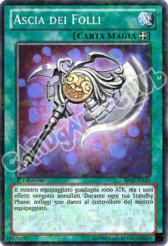 BP02-IT161 Ascia dei Folli comune mosaico 1a Edizione (IT) -NEAR MINT-