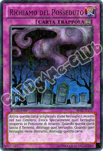 BP02-IT171 Richiamo del Posseduto rara mosaico 1a Edizione (IT) -NEAR MINT-