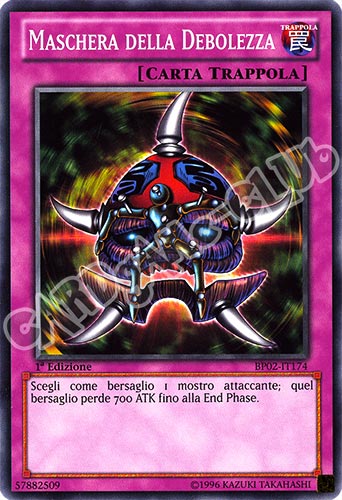 BP02-IT174 Maschera della Debolezza comune 1a Edizione (IT)  -PLAYED-