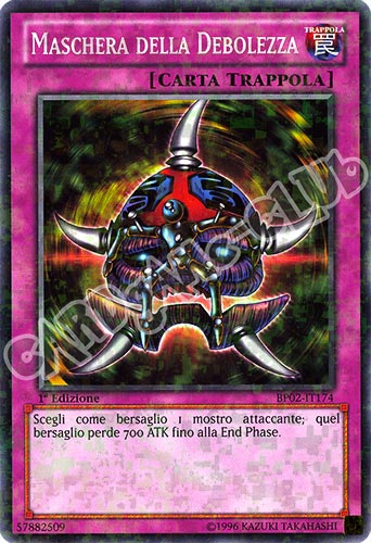BP02-IT174 Maschera della Debolezza comune mosaico 1a Edizione (IT) -NEAR MINT-