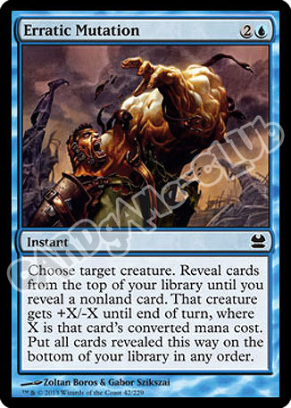 042 / 229 Erratic Mutation comune (EN) -NEAR MINT-