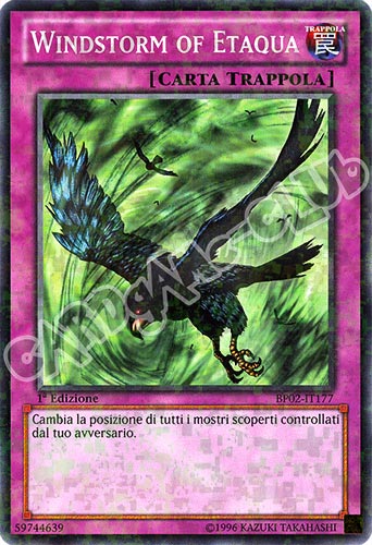 BP02-IT177 Windstorm of Etaqua comune mosaico 1a Edizione (IT) -NEAR MINT-