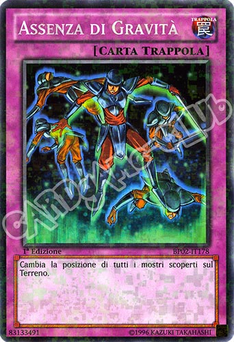 BP02-IT178 Assenza di Gravita' comune mosaico 1a Edizione (IT) -NEAR MINT-