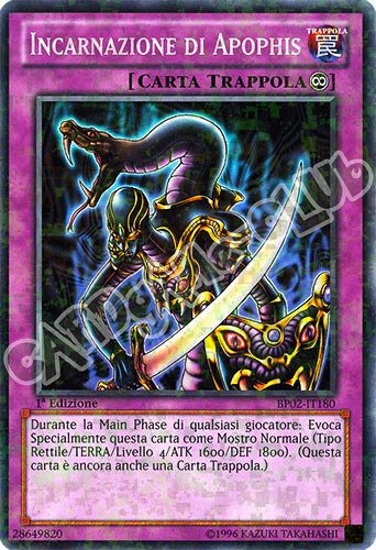 BP02-IT180 Incarnazione di Apophis comune mosaico 1a Edizione (IT) -NEAR MINT-