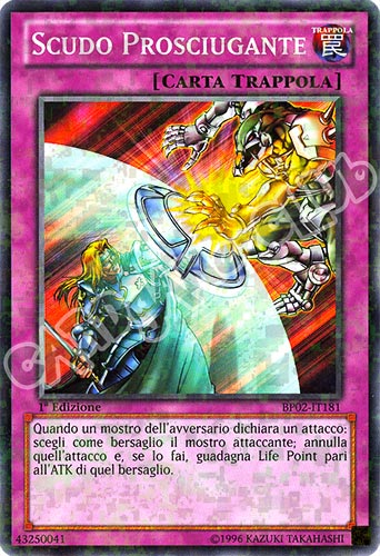 BP02-IT181 Scudo Prosciugante comune mosaico 1a Edizione (IT) -NEAR MINT-