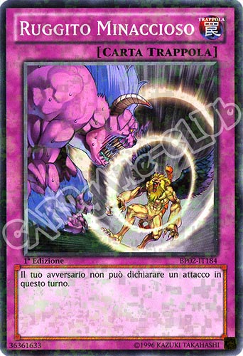 BP02-IT184 Ruggito Minaccioso comune mosaico 1a Edizione (IT) -NEAR MINT-