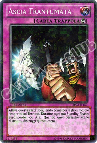 BP02-IT187 Ascia Frantumata comune mosaico 1a Edizione (IT)  -PLAYED-