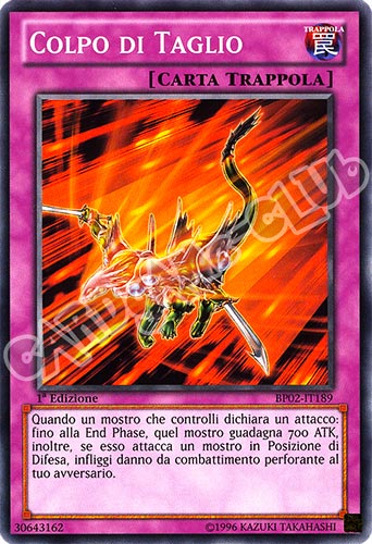 BP02-IT189 Colpo di Taglio comune 1a Edizione (IT) -NEAR MINT-