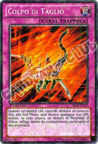 BP02-IT189 Colpo di Taglio comune mosaico 1a Edizione (IT) -NEAR MINT-