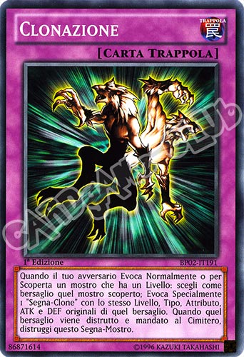 BP02-IT191 Clonazione comune 1a Edizione (IT) -GOOD-