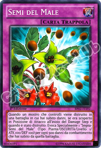 BP02-IT192 Semi del Male comune 1a Edizione (IT)  -PLAYED-