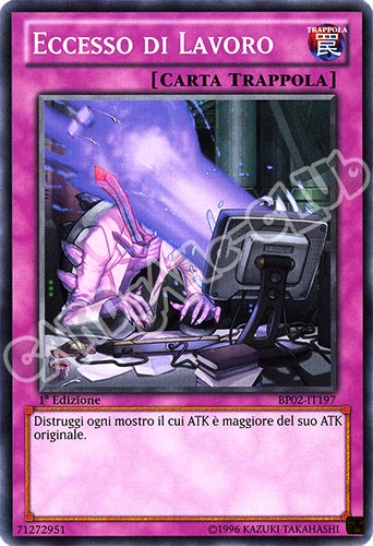 BP02-IT197 Eccesso di Lavoro comune 1a Edizione (IT)  -GOOD-