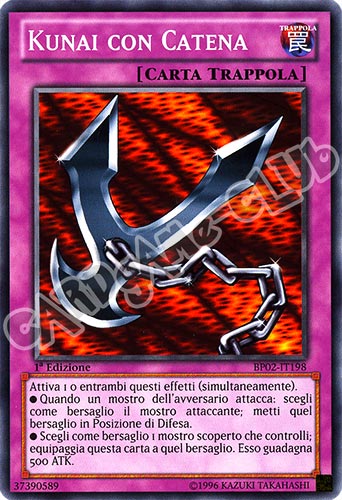 BP02-IT198 Kunai con Catena comune 1a Edizione (IT) -PLAYED-