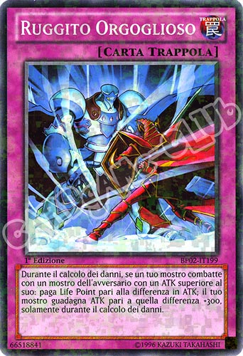 BP02-IT199 Ruggito Orgoglioso comune mosaico 1a Edizione (IT) -NEAR MINT-